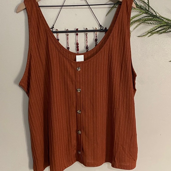 Orange Tank Top - Picture 2 of 3